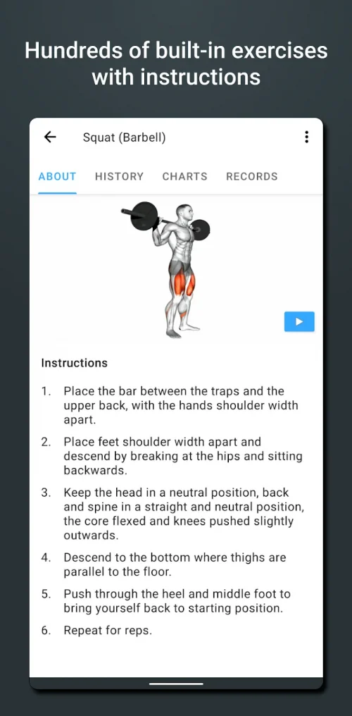Strong Workout Tracker Gym Log