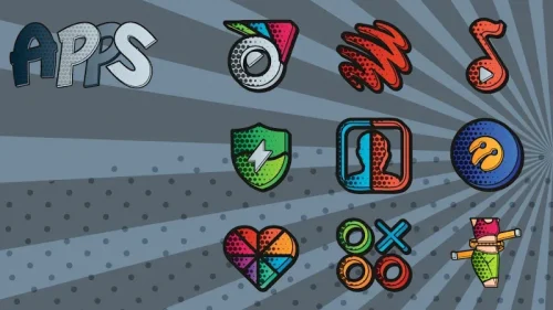 Comics Icon Pack