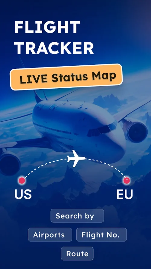 Flight Tracker-LIVE Status Map