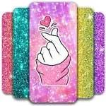 Glitter Wallpaper: Theme, Icon