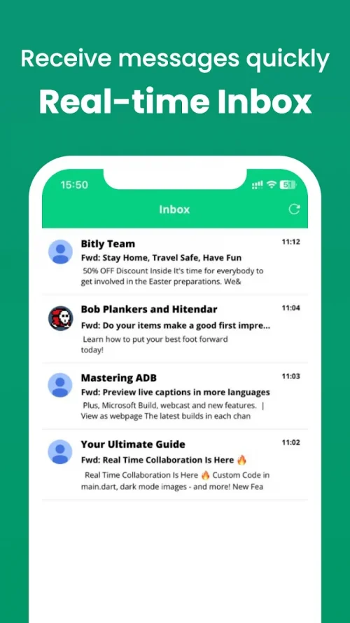 Instant Mail – disposable mail
