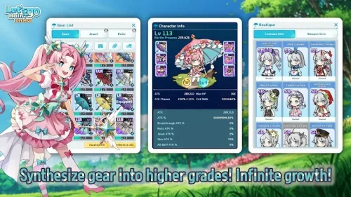 Let’s Go! Rain – Cute Idle RPG