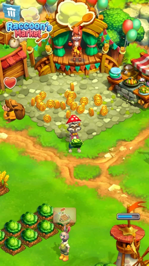Raccoon Market: Forest Feast