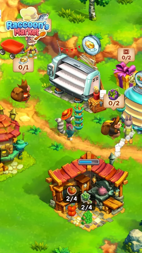 Raccoon Market: Forest Feast