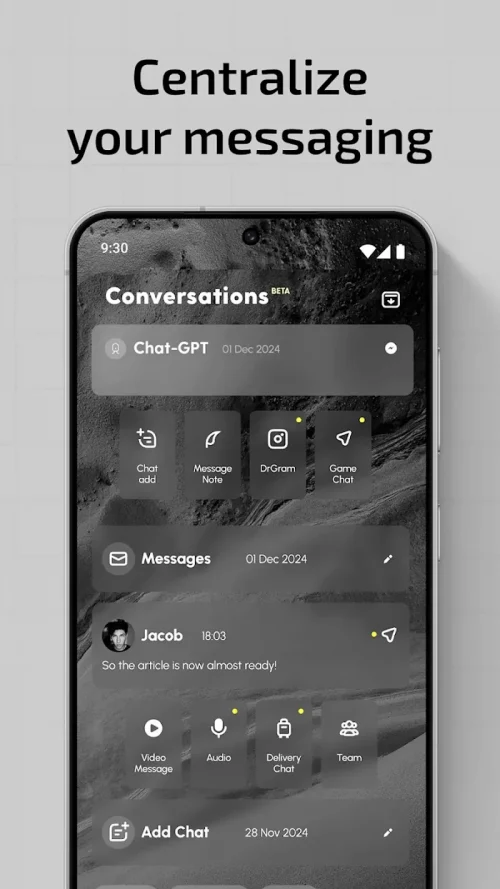 Ratio: Productivity Homescreen