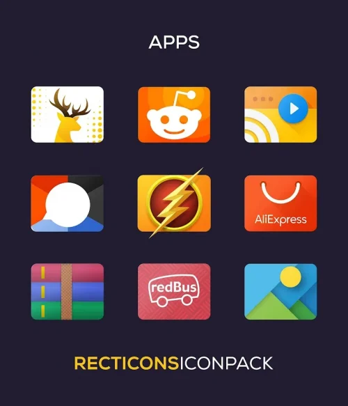 Recticons – Icon Pack