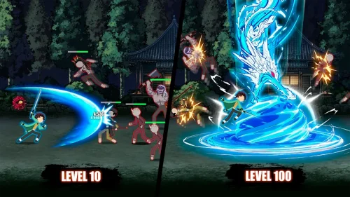Stick Demon Fight: Idle RPG
