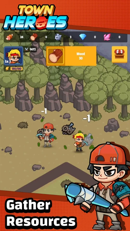 Town Heroes: Auto Action RPG