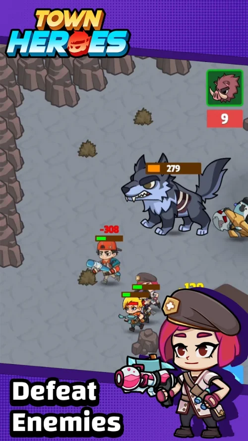 Town Heroes: Auto Action RPG