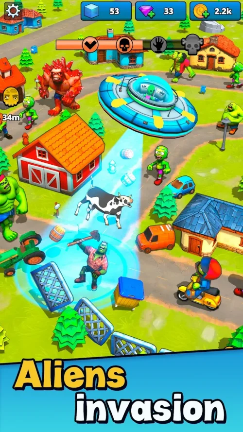 Aliens vs Zombies: Invasion