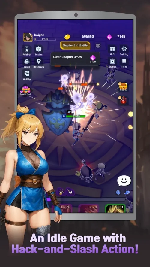 Arcane Knight : Idle RPG