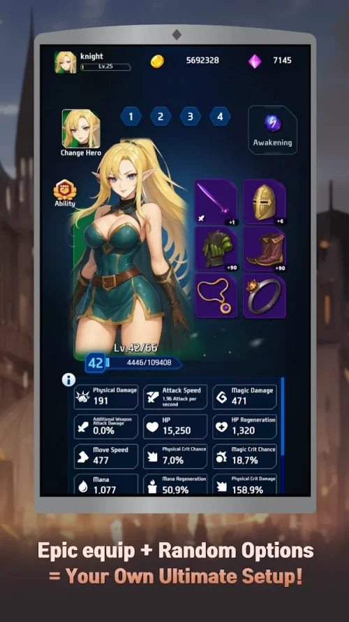 Arcane Knight : Idle RPG