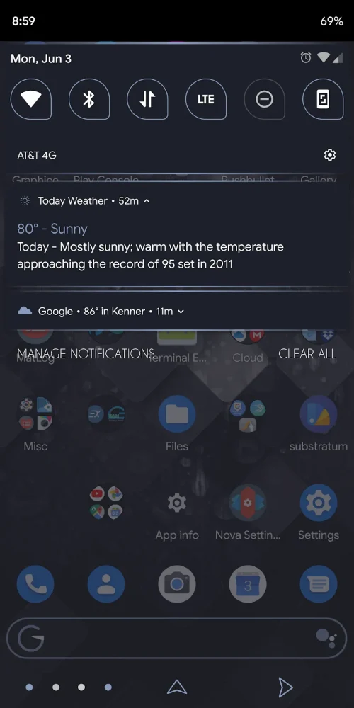 Aurora – Substratum Theme