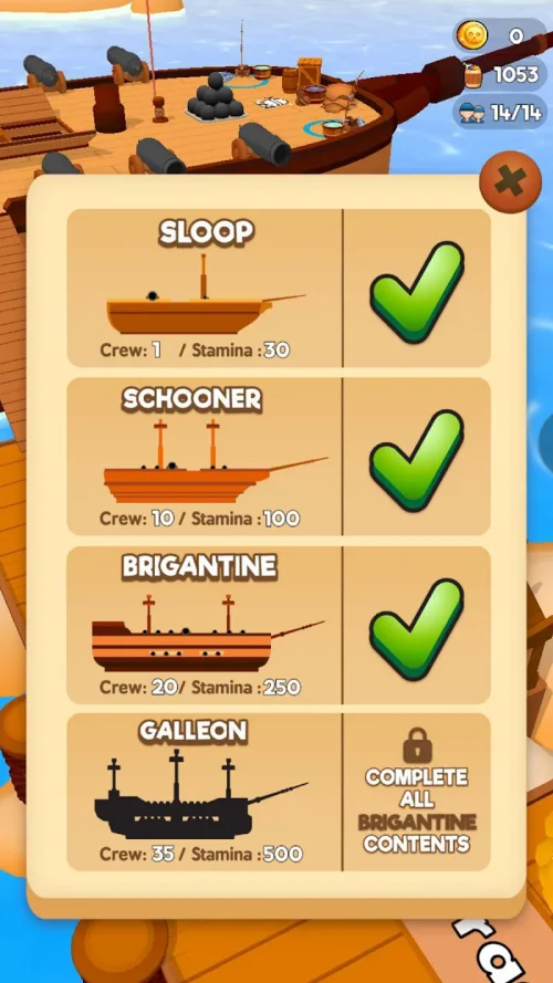 Captains Idle