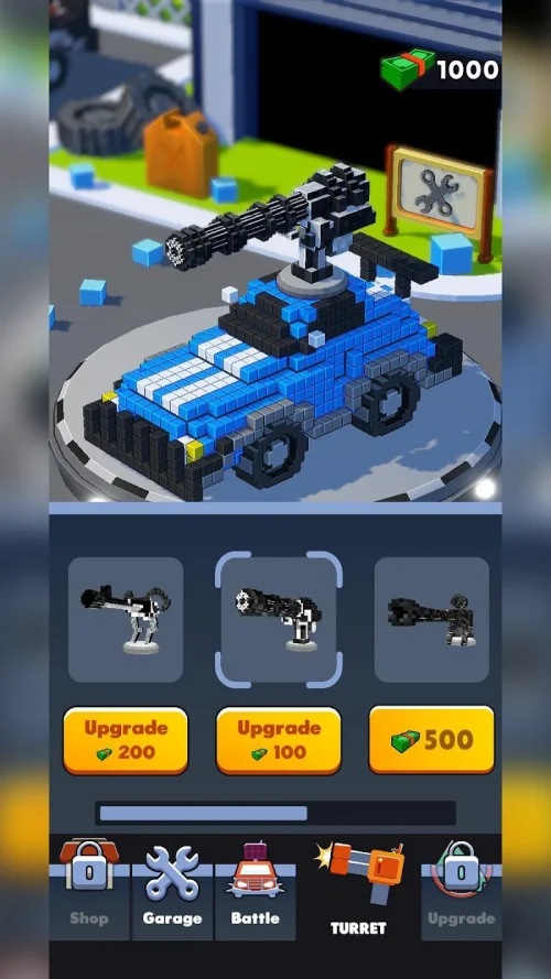 Cars Battle – Voxel Edition