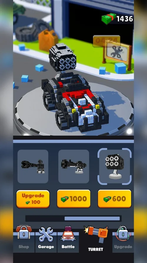Cars Battle – Voxel Edition