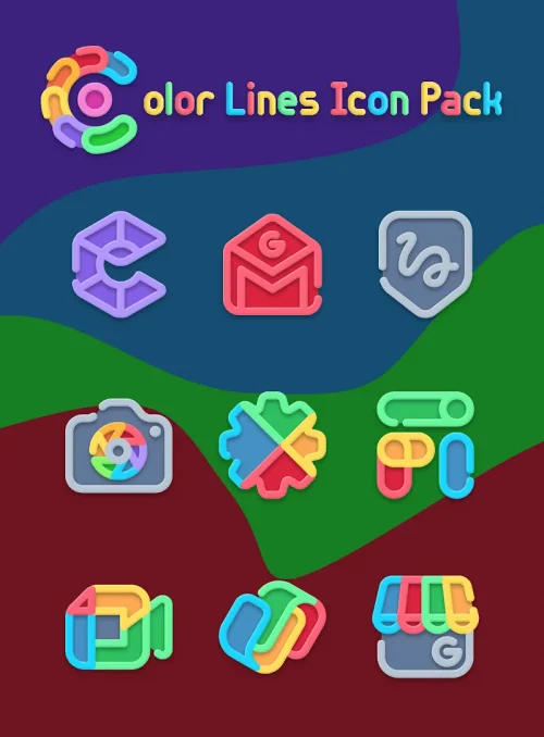 Color Line – Vibrant Icon Pack