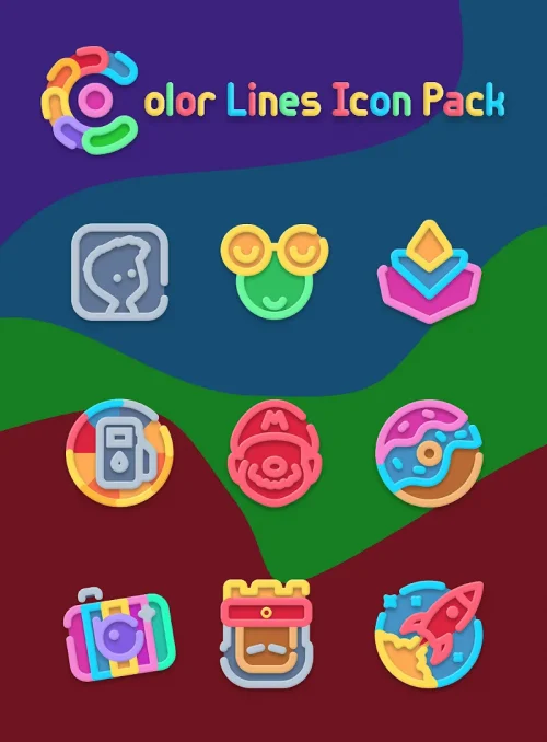 Color Line – Vibrant Icon Pack
