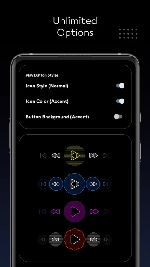 Dais Dark – Poweramp Skin