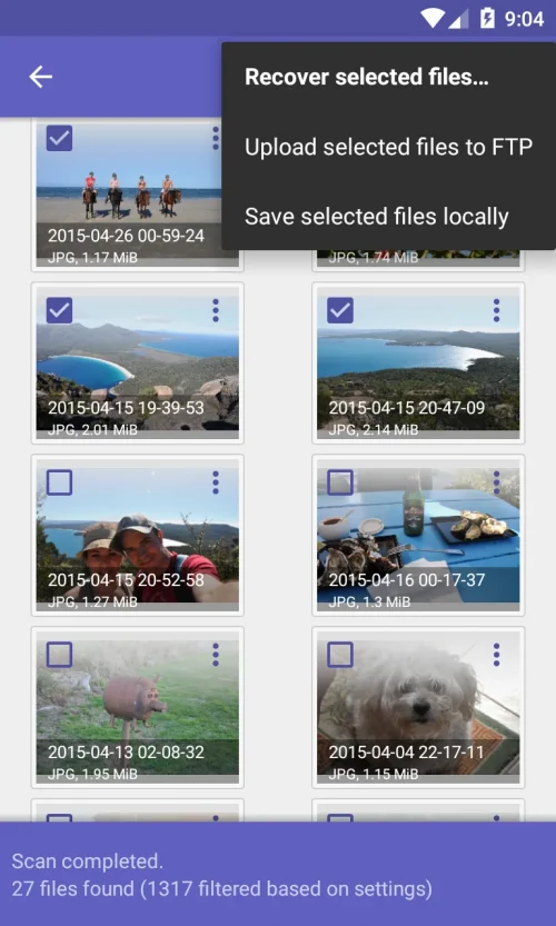 DiskDigger Pro file recovery