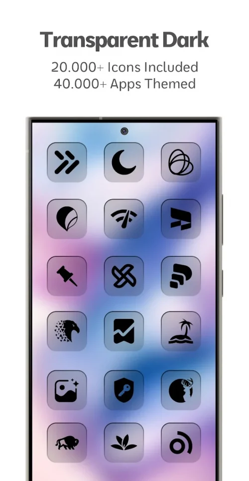 Eclipse Transparent Icon Pack