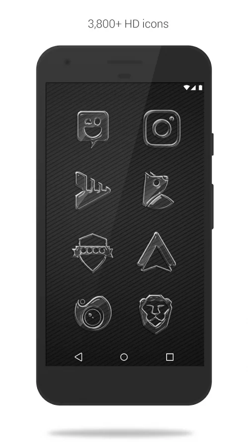 Glass Pack Pro – Clear Icons