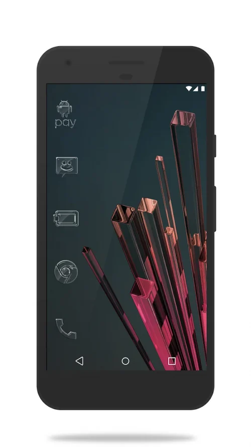 Glass Pack Pro – Clear Icons
