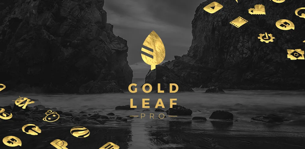 Gold Leaf Pro – Icon Pack