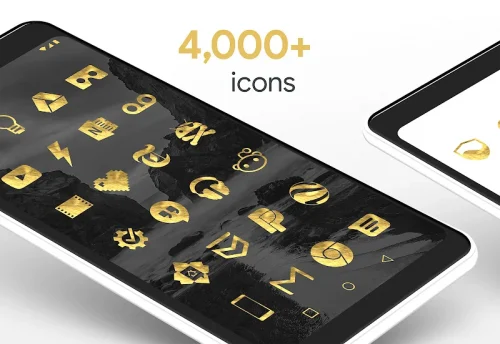 Gold Leaf Pro – Icon Pack