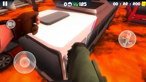 Hot Lava Floor: Parkour Run