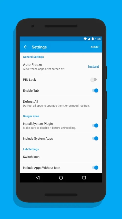 Ice Box – Apps freezer