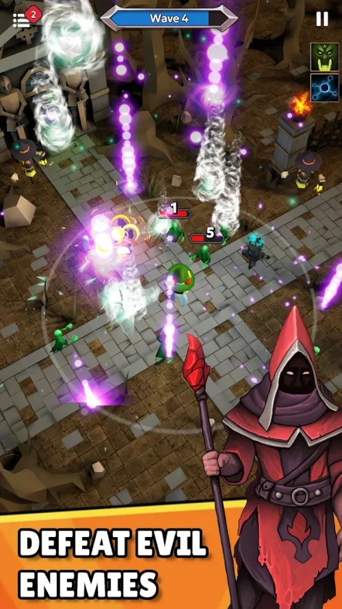 Idle Wizard: Tower Defense RPG