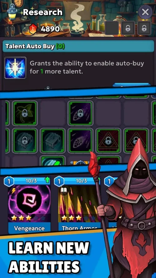 Idle Wizard: Tower Defense RPG