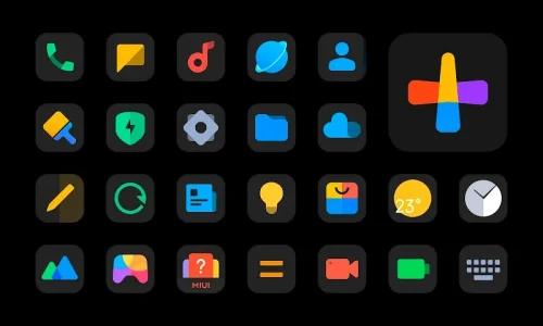 MiDark – Icon Pack