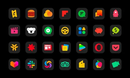 MiDark – Icon Pack