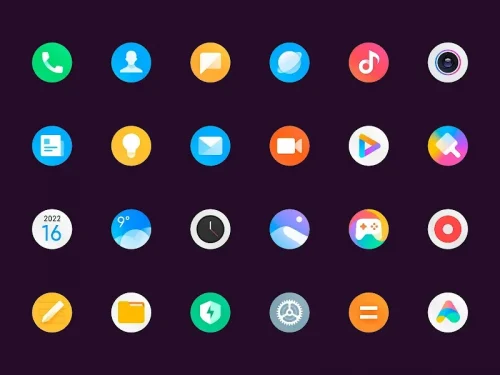 Miui 15 – Icon Pack (Round)
