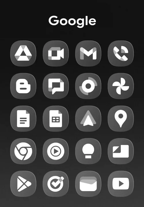 OneGlass 7 – Icon Pack