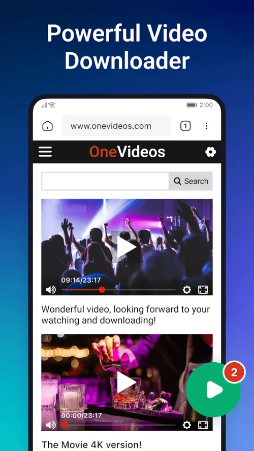 OnePlayer – Video Downloader