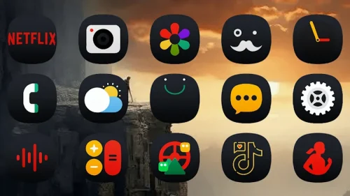OneUI 7 Dark – Icon Pack