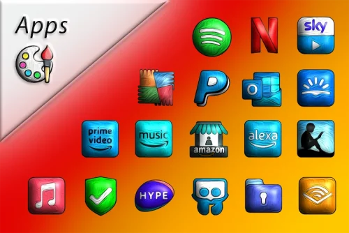 Painting 3D – Icon Pack