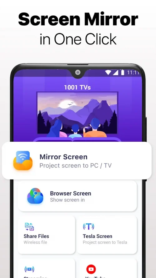 Screen Mirroring – 1001 TVs