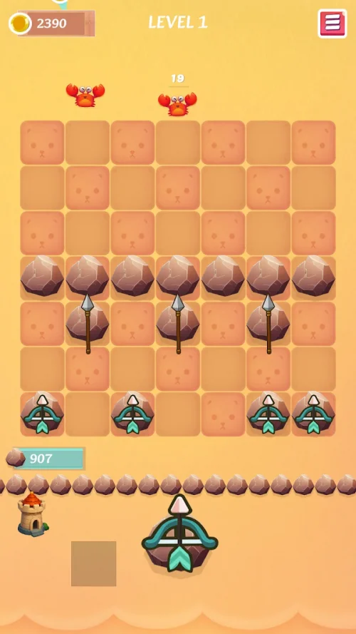 Tower vs Crabs: Beach Defense