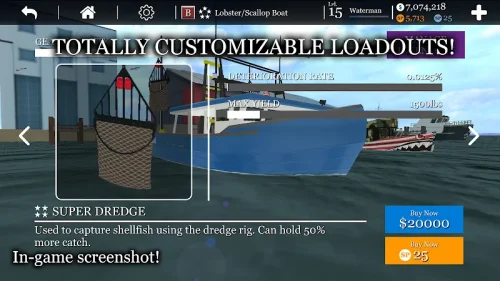 uCaptain: Boat Fishing Game 3D
