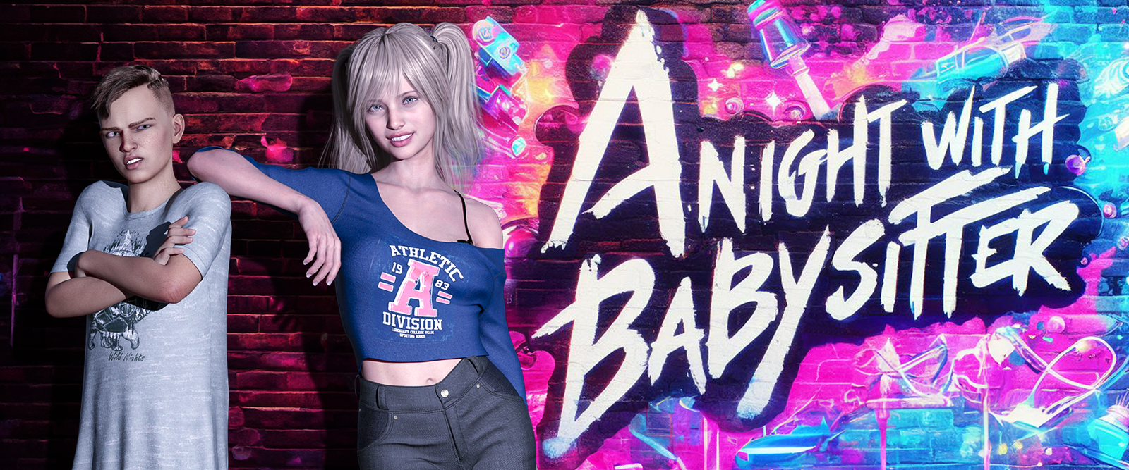 A night with babysitter