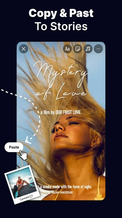 Add Text & Story Font – Fontly