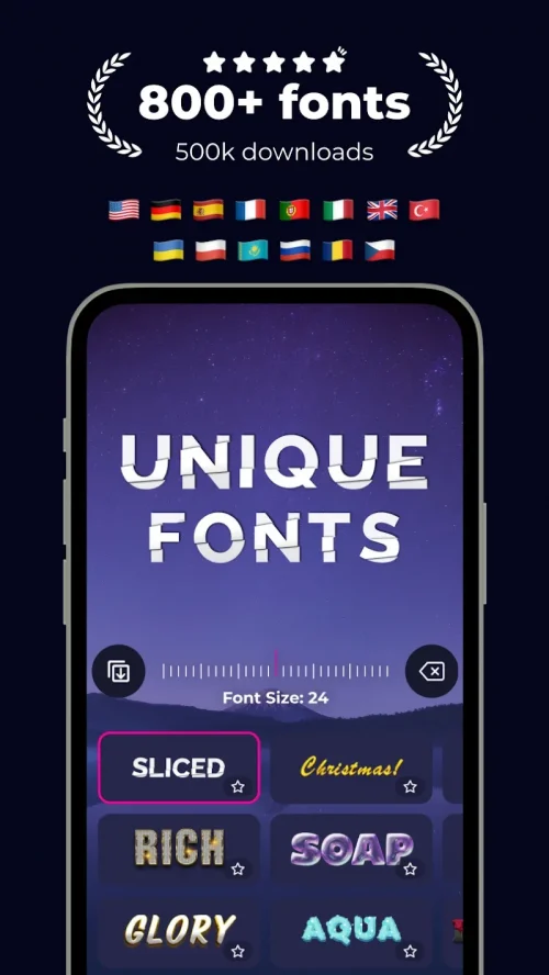 Add Text & Story Font – Fontly