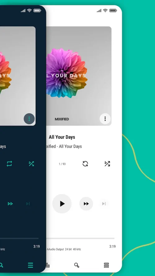 Aurora – Poweramp Skin