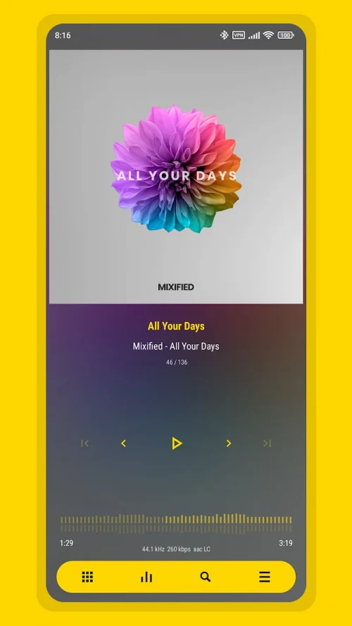 Aurora – Poweramp Skin