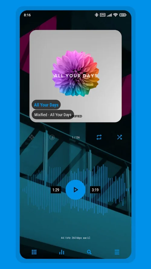 Aurora – Poweramp Skin