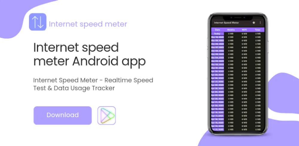 Bitvelo – internet speed meter